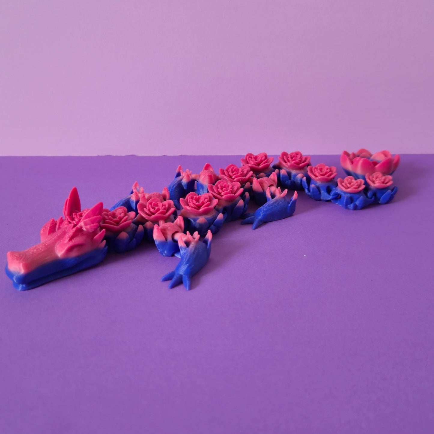 Dragon de fleurs
