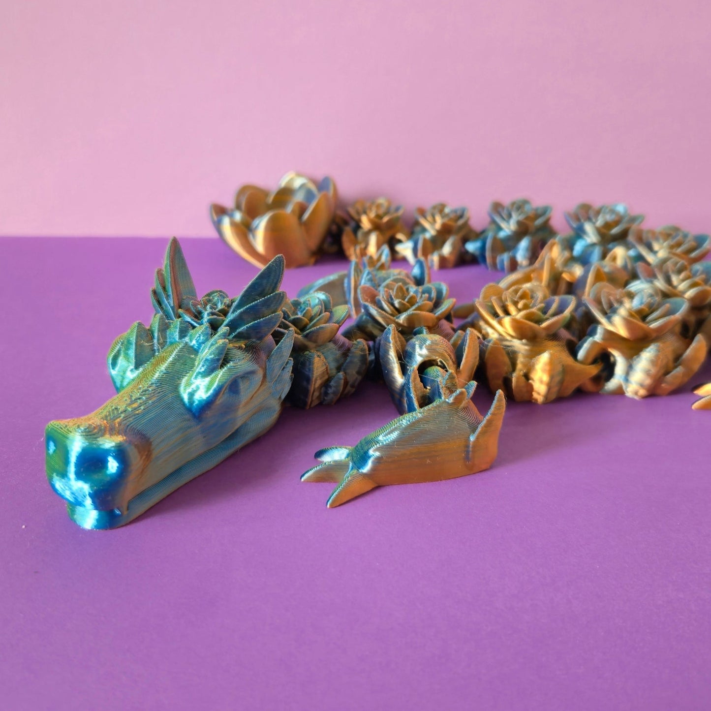 Dragon de fleurs