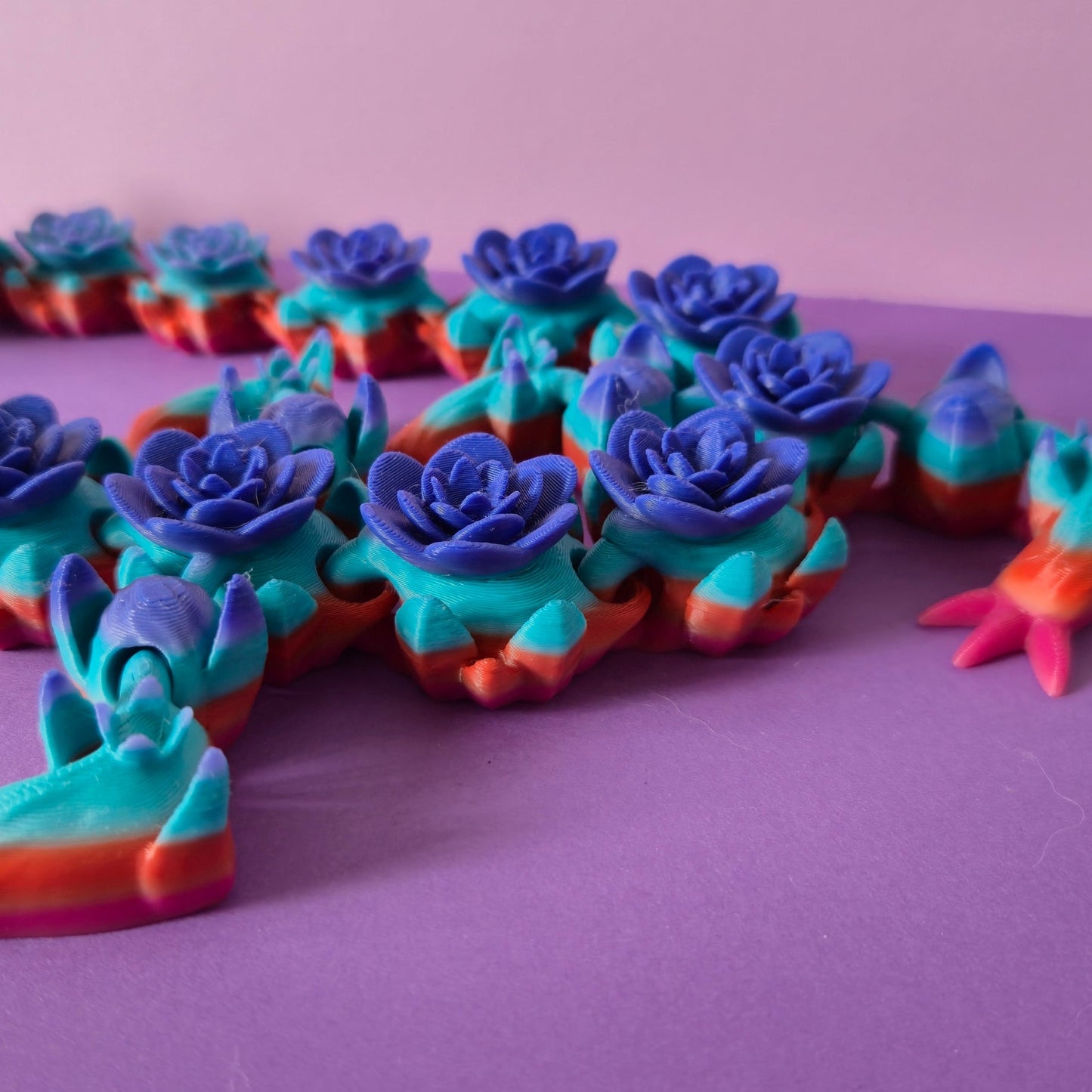 Dragon de fleurs