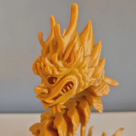 Dragon impérial - Dragon articulé XXL - Objet décoratif - Cadeau geek