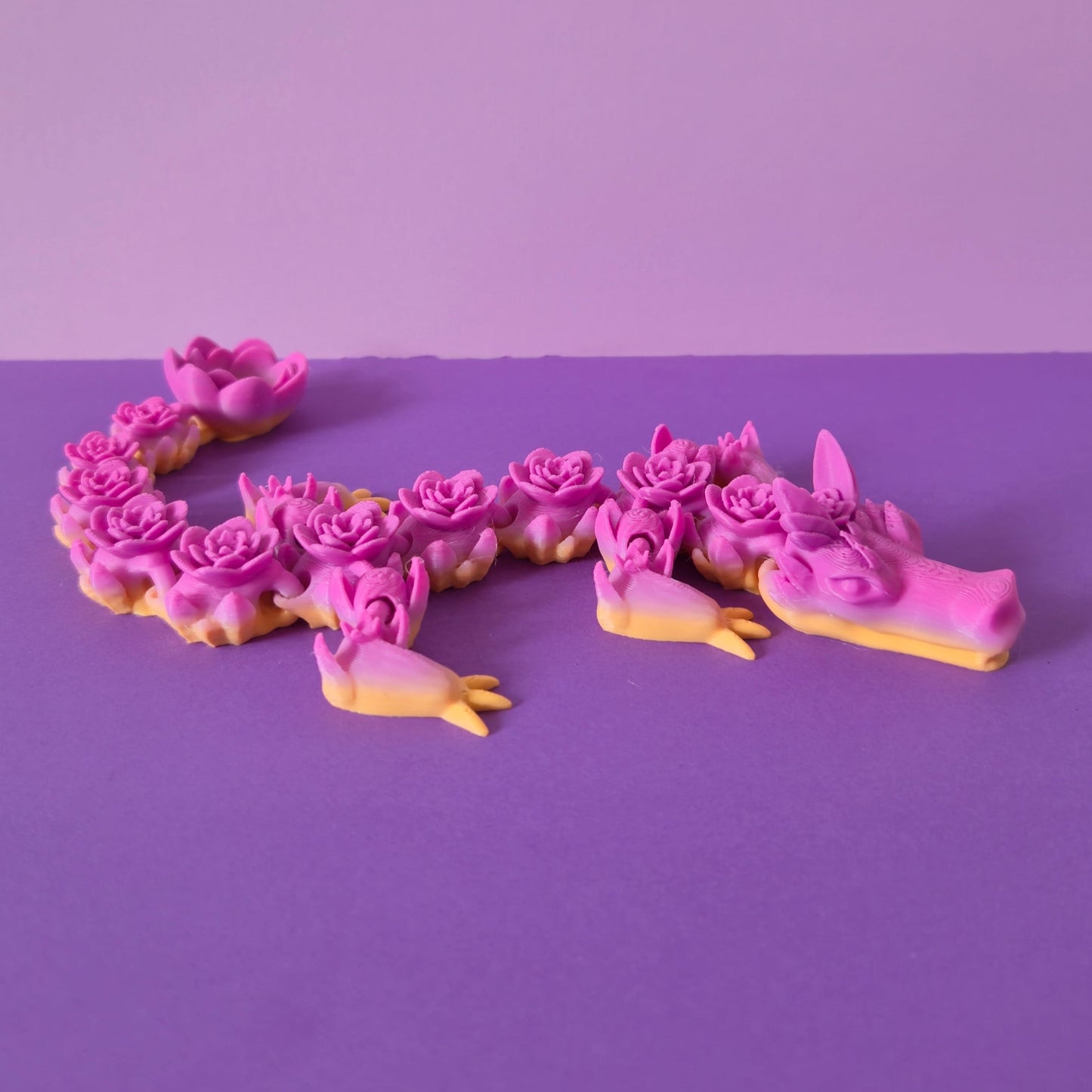 Dragon de fleurs