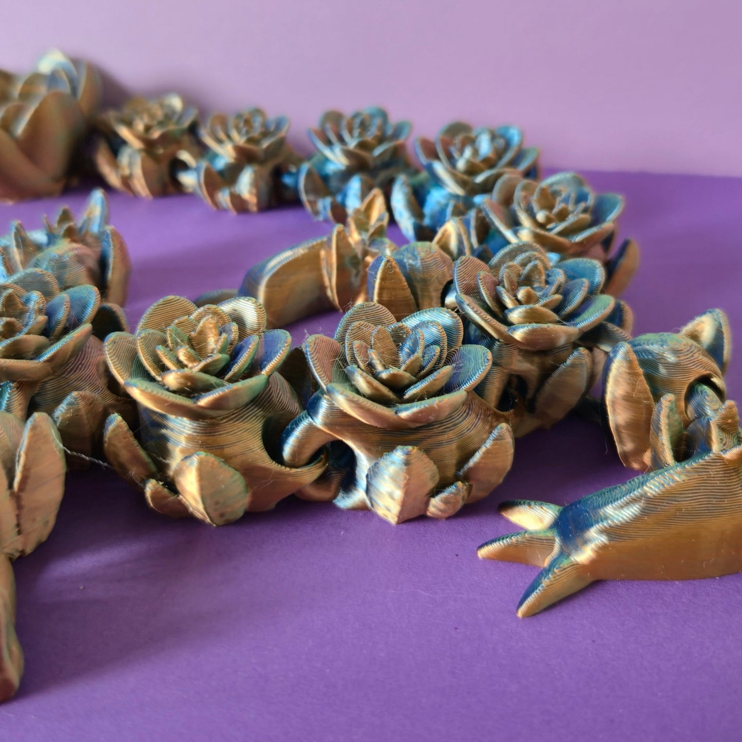 Dragon de fleurs