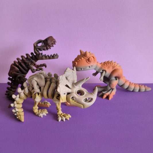 Pack Dino Trio Articulé – Les Rois de la Préhistoire